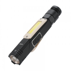 New USB Multi-function work light led head flashlight headlamp 360 rotates base with magnet