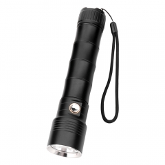 Dimmer flash light Knife U2 Led Torch double usb Slef Defence Flashlight for camping