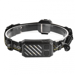 Outdoor Lightweight 500Lumen COB Super Bright Rechargeable Head Torch Waterproof Portable LED Headlights for camping running